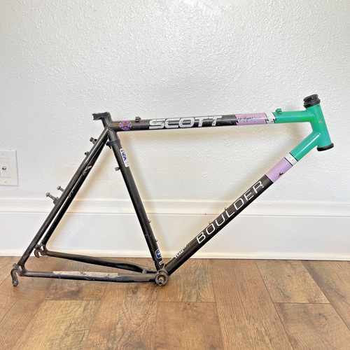 Scott boulder steel mtb frame - scott,