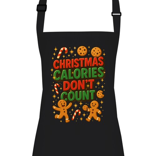 Christmas gingerbread apron - christmas,