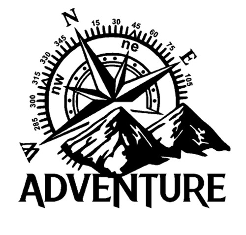 Large adventure compass nature - adventure,