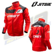 OSET by JITSIE Signal Kids Children Trials Riding Jacket- Black / Red - NEW 