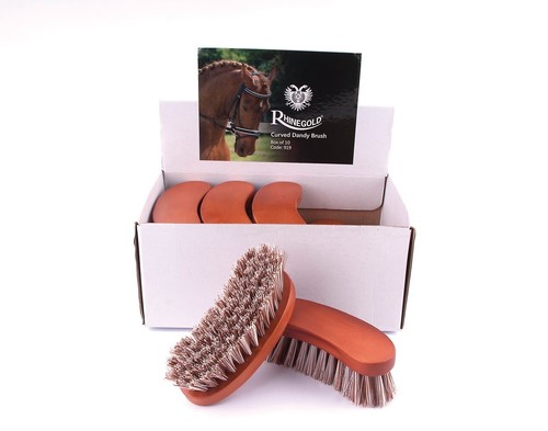 Dandy brush bristle - brush, curved