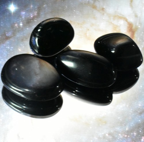 Reiki charged premium - premium, obsidian