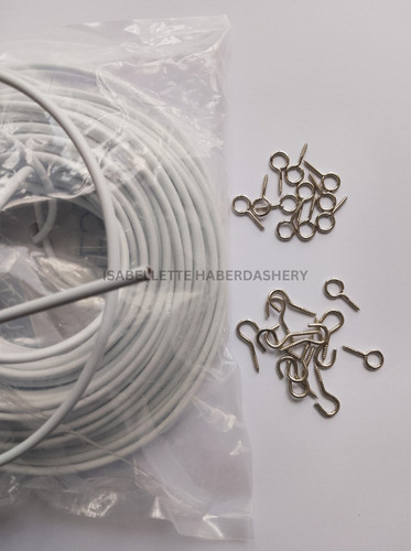 Net curtain wire white window - curtain,