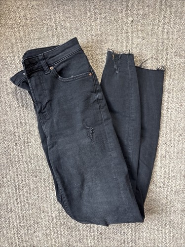Primark black ripped skinny - ripped,