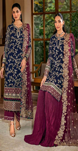 Zainab chottani embroidered - zainab,