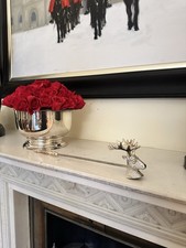 Christmas Stag Head Candle Put