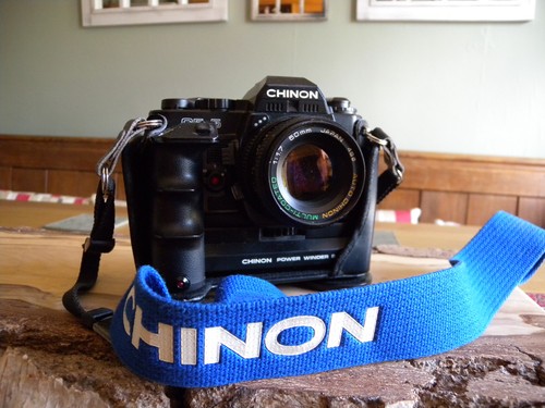 Chinon 35mm slr 50mm - chinon, +