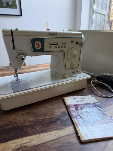 Vintage singer sewing machine - vintage,