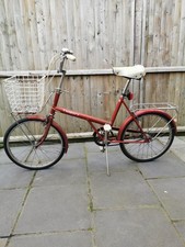 Raleigh Twenty Ladies Shopper Bike With Basket