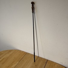 Large Poker Brass And Iron Long antique Victorian Fireside Collectible