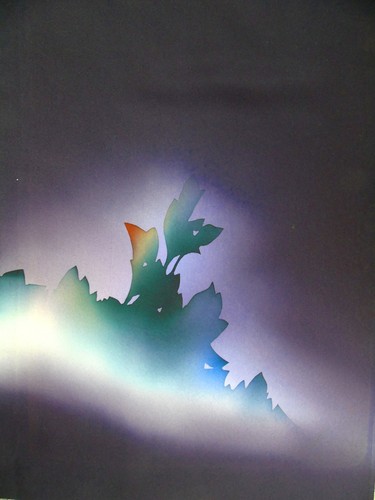 Ayane silhouetted plants - ,