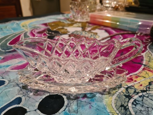 Glass gravy sauce boat jug - glass,