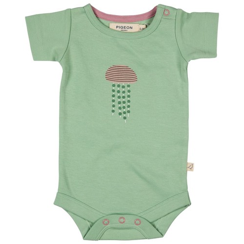 Pigeon organics baby bodysuit - baby,
