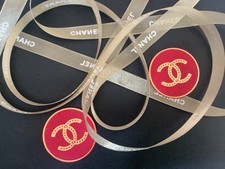 Chanel Sheer Gold Ribbon & 2