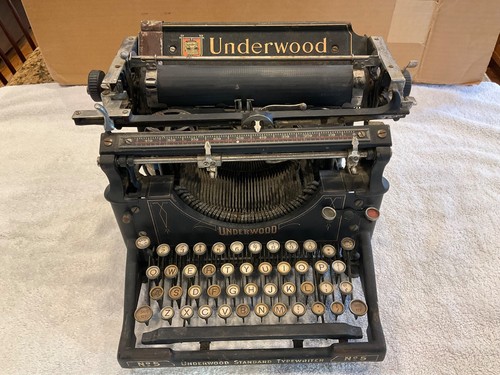Excellent antique underwood - underwood, no