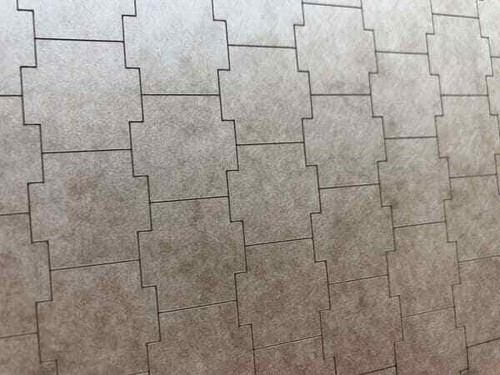 Engraved reinforced concrete - reinforced,