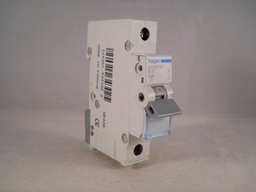 Hager mcb amp single - hager, pole
