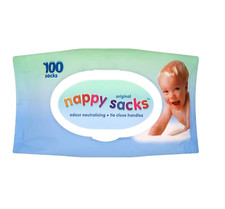 Nappy Sacks (100 pack) x 1