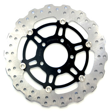 Front floating brake discs