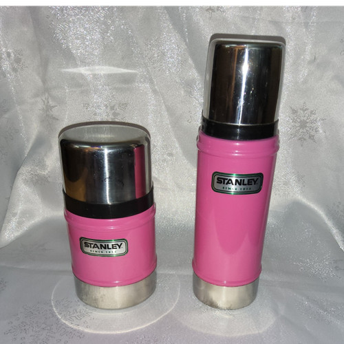 Vintage stanley pink stainless - vintage,