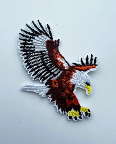 Bald eagle patch embroidered - bald, patch: