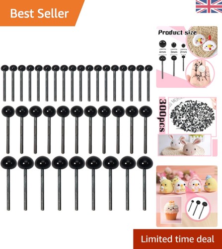 Toaob 300pcs mini black - toaob, glass