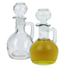 Small Glass Church Cruet with
