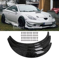4Pcs For Toyota Celica A4 T20 GT Flexible Fender Flares Wheel Arches Wide Body