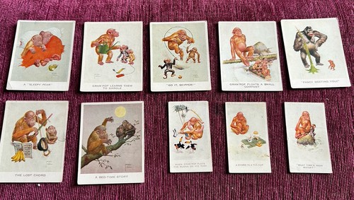 Gran pop cigarette cards - pop,