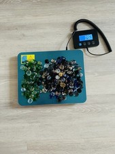 Glass Pebbles Multicolored -  Glass Pebbles 960g Stones Beads