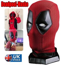 Deluxe Cosplay Deadpool Full Face Mask Halloween Party Prop Costume Superhero