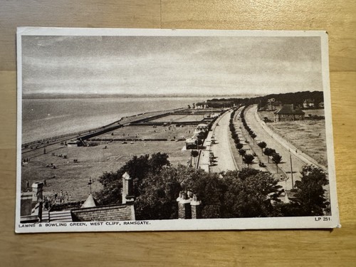 Postcard lawns bowling - postcard,