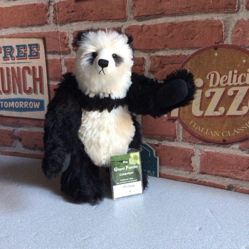 Beautiful mohair panda bear - beautiful,