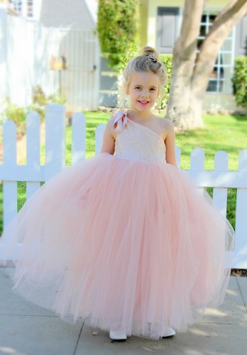 One shoulder sequins tutu - sequins,