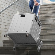 Folding shopping cart 45l - shopping,