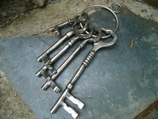 Large Jail Keys Vintage Style 212 mm Long  Metal  Lock,Key Theatre Film Prop