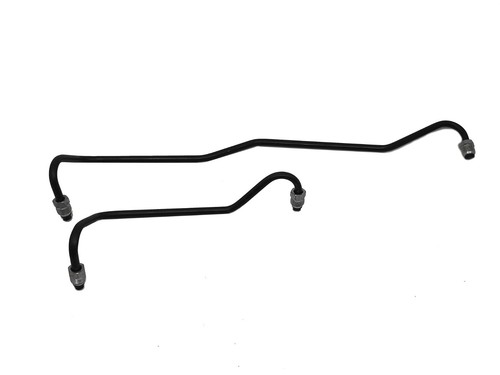 Power steering rack - hard, lines