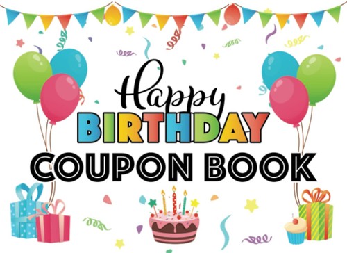 Happy birthday coupon - happy, 30