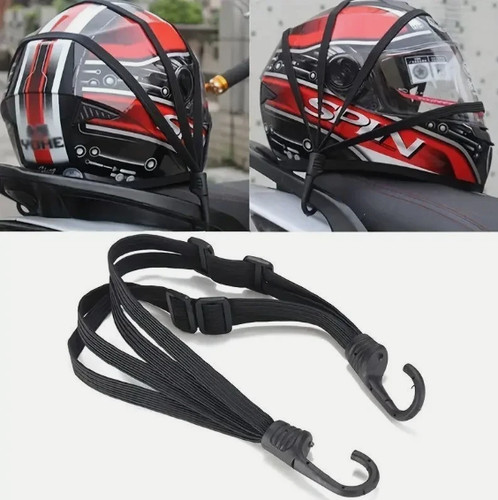 Motorcycle helmet cargo net - helmet,