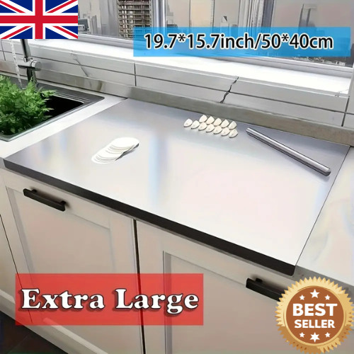 Stainless steel chopping board - chopping,