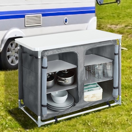 Large camping kitchen - camping, cook