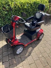 Pride Colt Pursuit Mobility Scooter Buggy Large Luxury Road Legal 8mph Used. Red