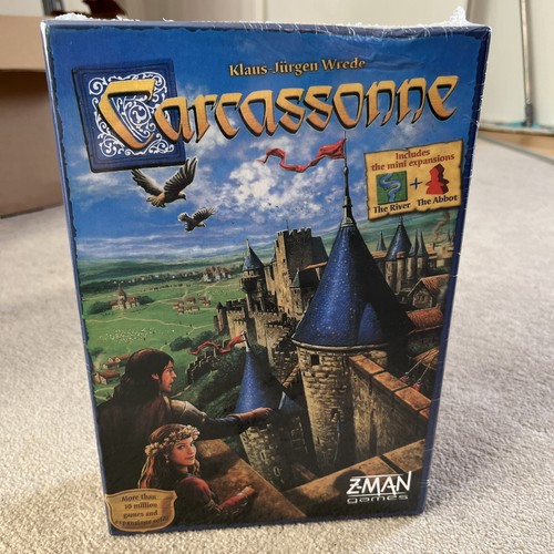 Carcassonne board game man - carcassonne, z-man