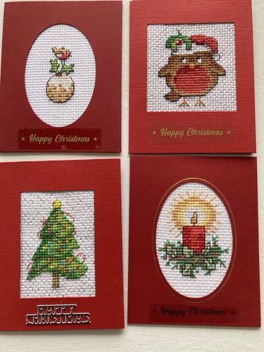 Completed christmas cross - completed,