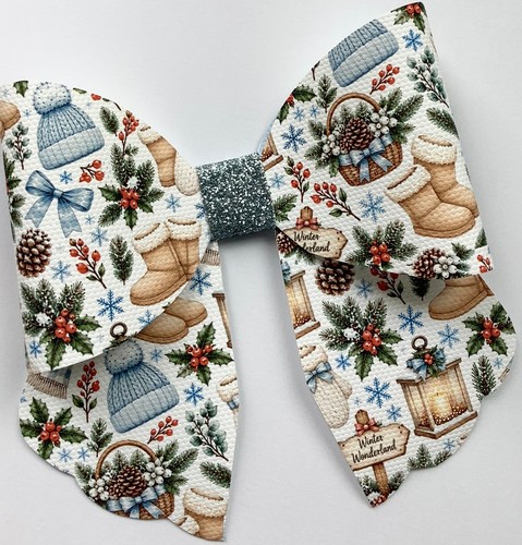 Cosy christmas printed canvas - printed,