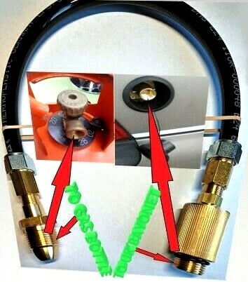 Transfer refill gas - refill,