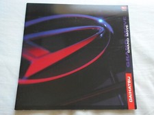 Circa 1998 Daihatsu Grand Move UK Car Sales Brochure, large, vintage collectible