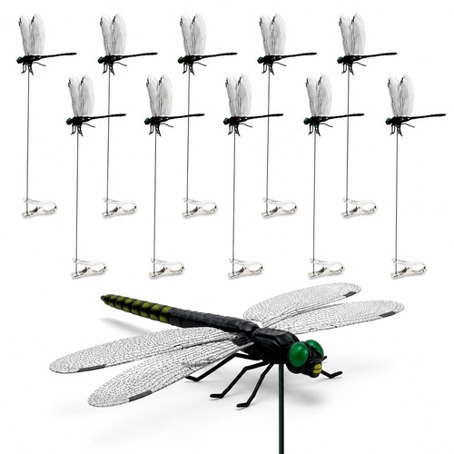 10pcs realistic dragonfly - realistic, 3d