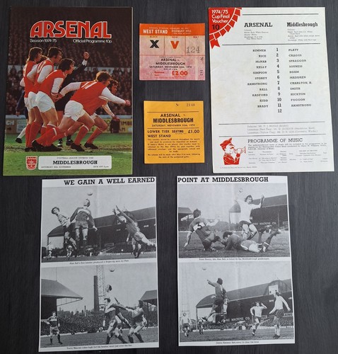 Arsenal middlesbrough bundle - v,