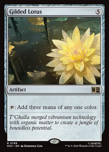 Mtg gilded lotus - gilded, ~